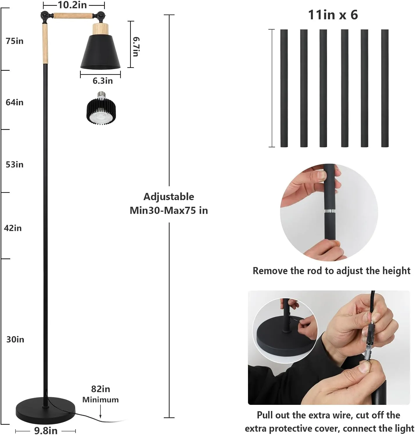 Original product dimension specification image